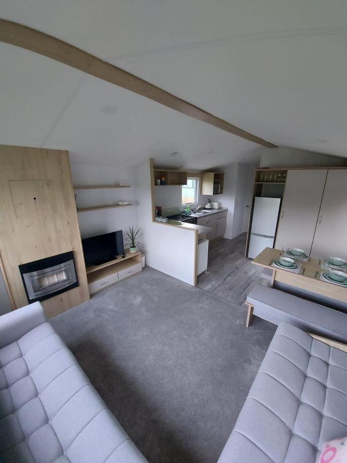Woofles Luxury Caravan At Knaresborough Lido Eksteriør bilde