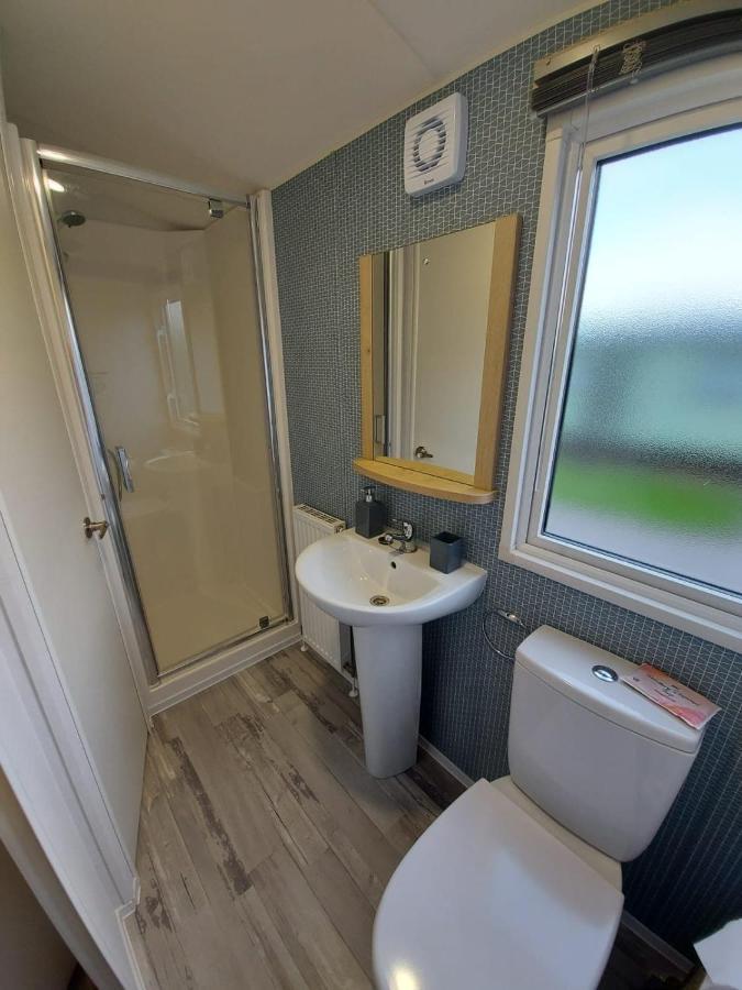 Woofles Luxury Caravan At Knaresborough Lido Eksteriør bilde