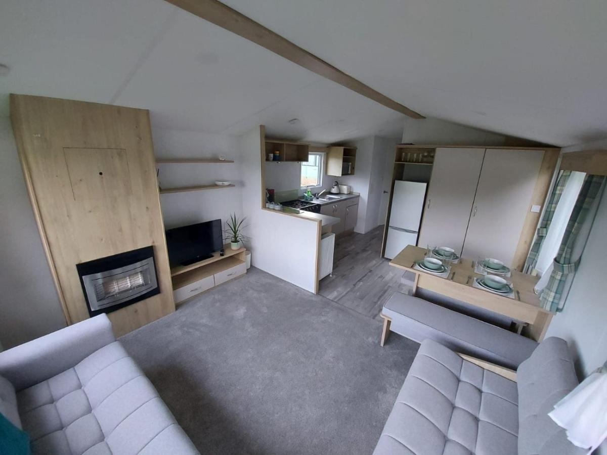 Woofles Luxury Caravan At Knaresborough Lido Eksteriør bilde