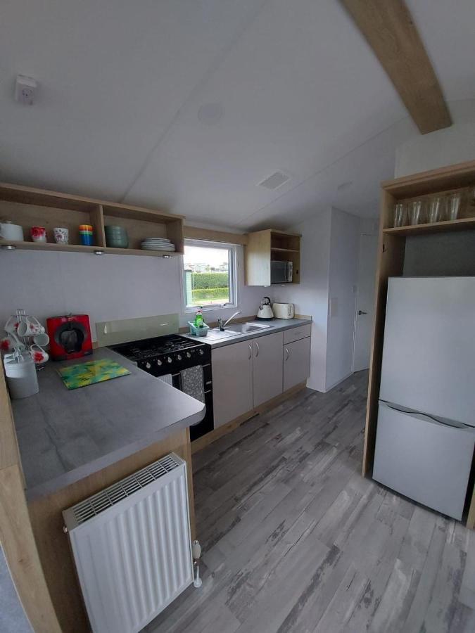 Woofles Luxury Caravan At Knaresborough Lido Eksteriør bilde
