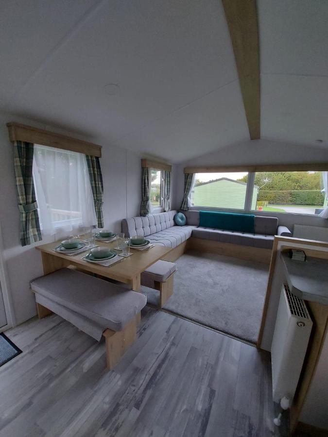 Woofles Luxury Caravan At Knaresborough Lido Eksteriør bilde